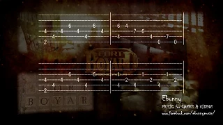 Fort Boyard - Main Music Theme [Full Acoustic Guitar Tab by Ebunny] Fingerstyle How to Play