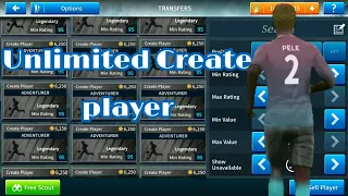 Dream League Soccer 2019 Create players