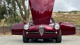 1959 Alfa Romeo Giulietta Sprint Russo Rubino Pearl