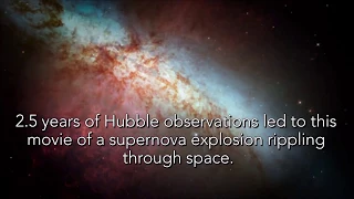 Hubble records supernova SN 2014J
