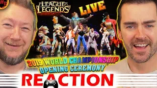 Opening Ceremony REACTION! 2019 World Championship Finals: League Of Legends ( LoL )