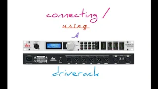 USING / CONNECTING A DBX DRIVERACK part1 (decibelAudiokenya)
