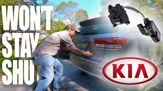 How to Repair 2016 - 2020 KIA Sorento Trunk Latch