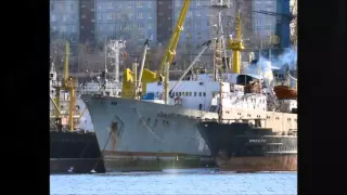 Мастер добычи  Михаил Панёв . Trawlerman-fisherman Mikhail Panyov