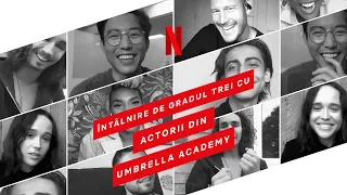 Întâlnire de gradul trei cu actorii din UMBRELLA ACADEMY