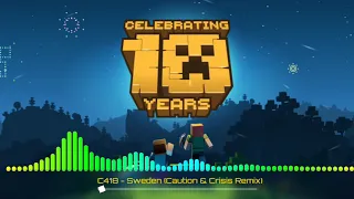 Minecraft Celebrating 10 Years | C418 - Sweden (Caution & Crisis Remix)