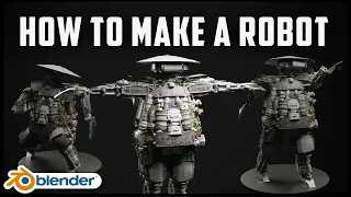 Making Robots In Blender - Tutorial