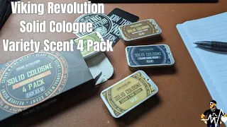 Viking Revolution - Solid Cologne Variety Scent 4 Pack Review
