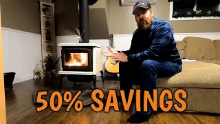 Say Goodbye To High Heating Bills "Pacific Energy Wood Stove"