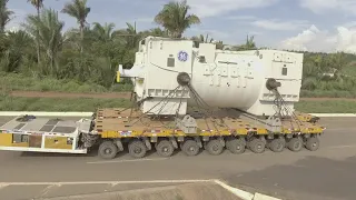 Maior Transporte Especial realizado no Brasil