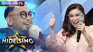 Sunshine is surprised to see Keempee at Hide and Sing | It's Showtime Hide and Sing