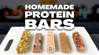 How to make 5 Delicious Protein Bars at Home