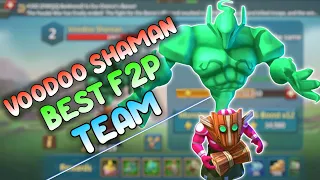 Voodoo Shaman Monster hunt | F2P Best Team Lords Mobile