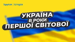 УКРАЇНА в роки ПЕРШОЇ СВІТОВОЇ ВІЙНИ | НМТ з історії