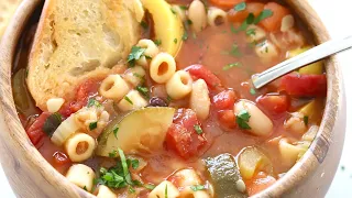 How to make Olive Garden’s Minestrone Soup #shorts