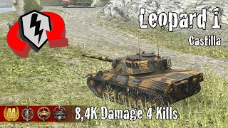 Leopard 1  |  8,4K Damage 4 Kills  |  WoT Blitz Replays