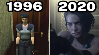 Graphical Evolution of Resident Evil (1996-2020)