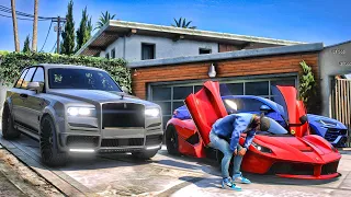 PLAYING as A Billionaire in GTA 5|| Urus VS RR|| Let's go to work|| 4K