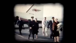 A TCA DC-3 arriving at Victoria Airport YYJ circa 1960