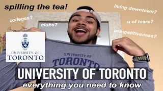 watch this before going to UNIVERSITY OF TORONTO - EVERYTHING TO KNOW | spilling the universi-tea