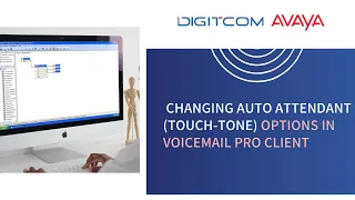 Avaya IP Office - Changing Auto Attendant (touch tone) options in Voicemail Pro client