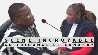 Guinée 🇬🇳 Scène incroyable au tribunal, Dadis (procès du 28 septembre)