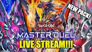 DarkArmedDuelist YU-GI-OH! Master Duel Live Stream! New pack! let's build Unchained!!!