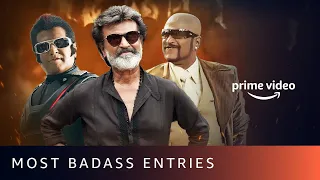 Rajinikanth's Most Badass Entry Scenes | Annamalai, Sivaji, 2.0, Kaala | Amazon Prime Video