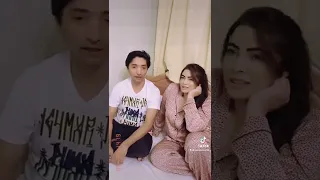 Zara Akbar and Saleem Albela