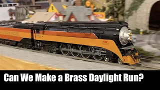 Can We Make This Southern Pacific Daylight Run? Brass Locomotive