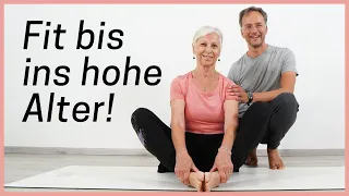 25 Minuten Yoga für Senioren - FIT & GESUND BLEIBEN (Teil 1)