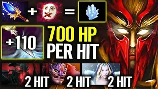 WTF!? CANCER 220 Intelligence STEAL 8000 mmr HARD CARRY Silencer Dota 2 by Wagamama