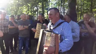 Przyśpiewki na nutę opoczyńską. Radosław Stępień, Wojciech Ptaszek i Krzysztof Wieruszewski.