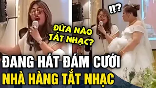 Bỏ '2 TRIỆU' thuê karaoke hát đám cưới, người phụ nữ 'SÔI MÁU' khi đang hát bị tắt nhạc | Tin 3 Phút