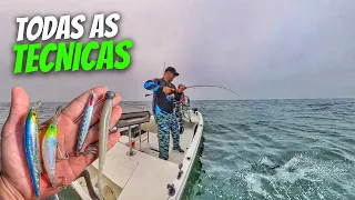 MOSTREI toda minha ESTRATÉGIA de PESCA! Faça isso e pegue MUITOS PEIXES TBM! Pesca no mar