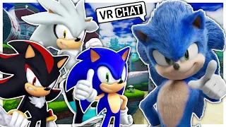 Movie Sonic Meets Team SSS In VRCHAT!!