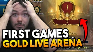 GOLD Live Arena Begins!! | Raid: Shadow Legends