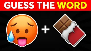 Guess the WORD by Emojis 🤔 Emoji Quiz