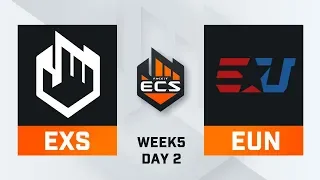 Ex-Singularity vs eUnited - Map 1 - Train (ECS Season 8 - Week 5 - DAY2)