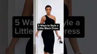 How to slay your little black dress  🖤