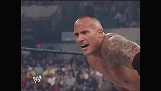 The Rock vs  Goldberg   Backlash 2003   Bill Goldberg vs  The Rock   WWE Backlash 2003