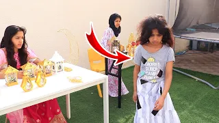 بنت فقيرة تريد زينة رمضان !