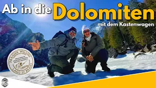 Italien 🇮🇹| Bei -8 Grad im Kastenwagen 🥶 Über Venedig in die Dolomiten. War das eine gute Idee?