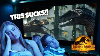 THEATER REACTS TO JURASSIC WORLD: DOMINION!!!