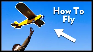 First Flights! SETUP & MAIDEN preflight tutorial // Balsa Basics Cub