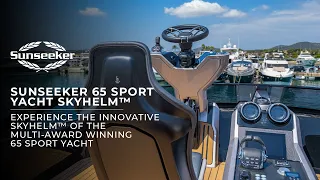 Sunseeker - 65 Sport Yacht SkyHelm™ in-depth overview with Sean Robertson