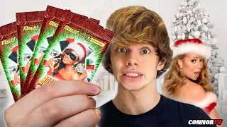 Unboxing Mariah Carey Christmas Cards *BANNED?* - MSCHF Boosted Packs 3