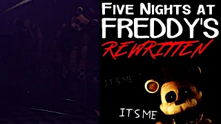 I FOUND FREDBEAR AND SPRINGBONNIE!! | Fnaf Rewritten