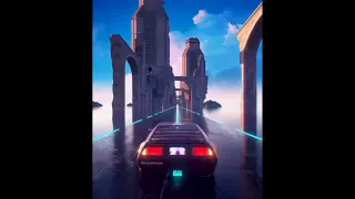 Come game/chill with me on a retro drive- Synthwave /Retrowave Chill Beats