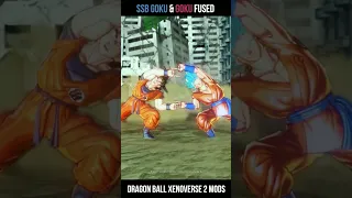 SSB Goku and Goku Fusion #Short #DragonBallXenoverse2Mods